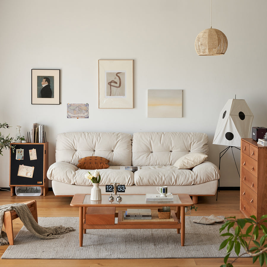 Scandinavian cat scratch resistant fabric 2 seater sofa nimbus color swatches.